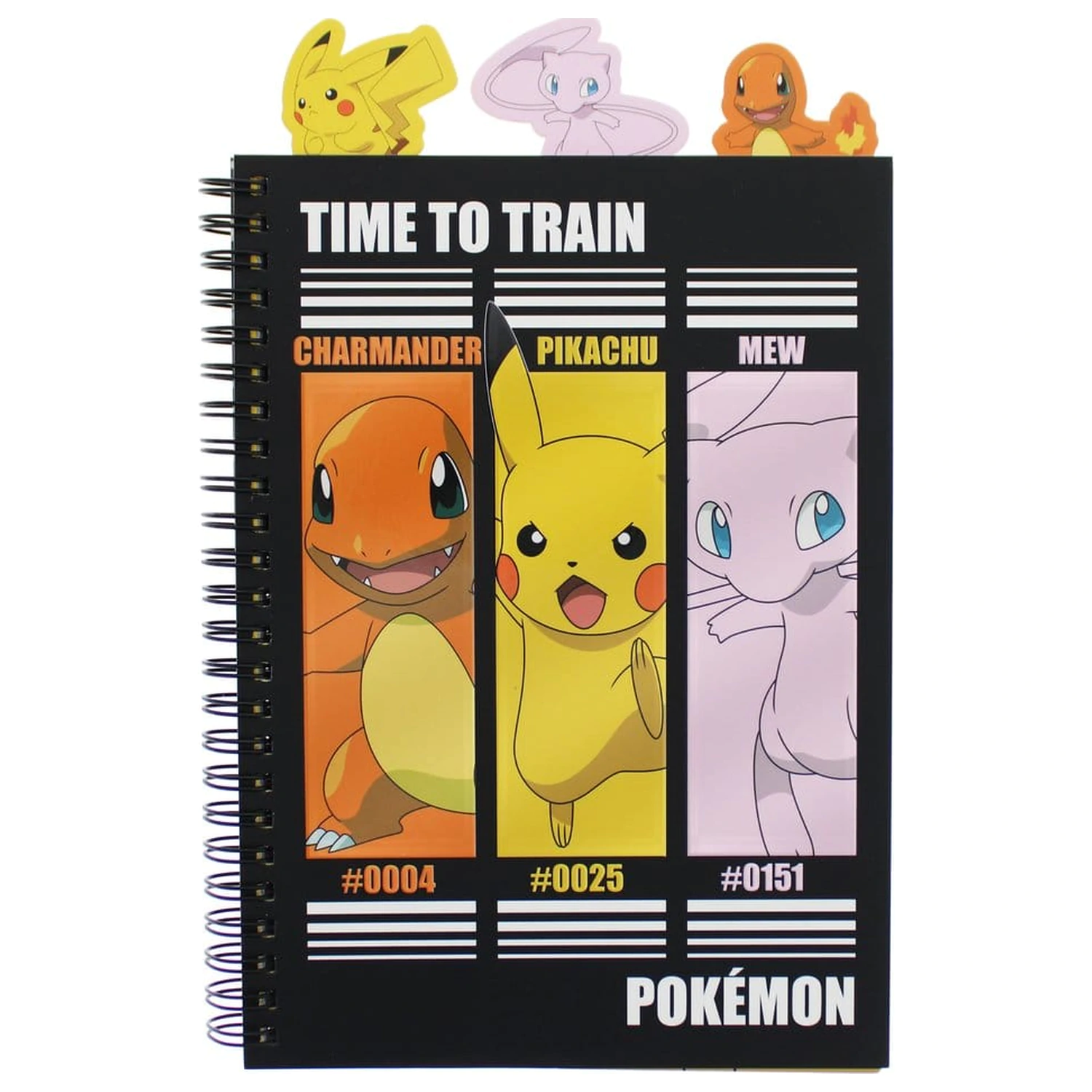 Pokémon Notizbuch A5 Projektbuch Time to Train Produktfoto