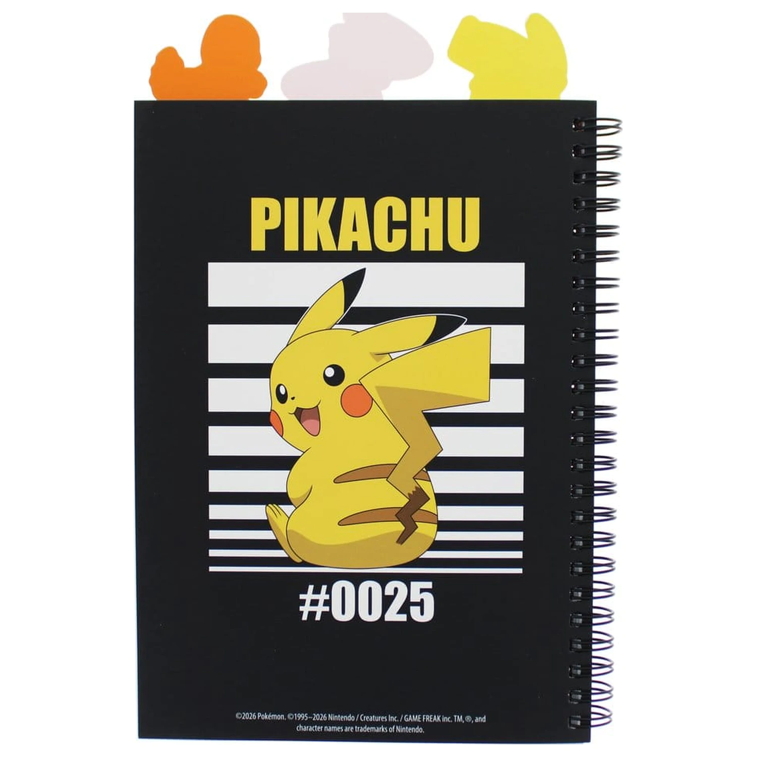 Pokémon Notizbuch A5 Projektbuch Time to Train Produktfoto