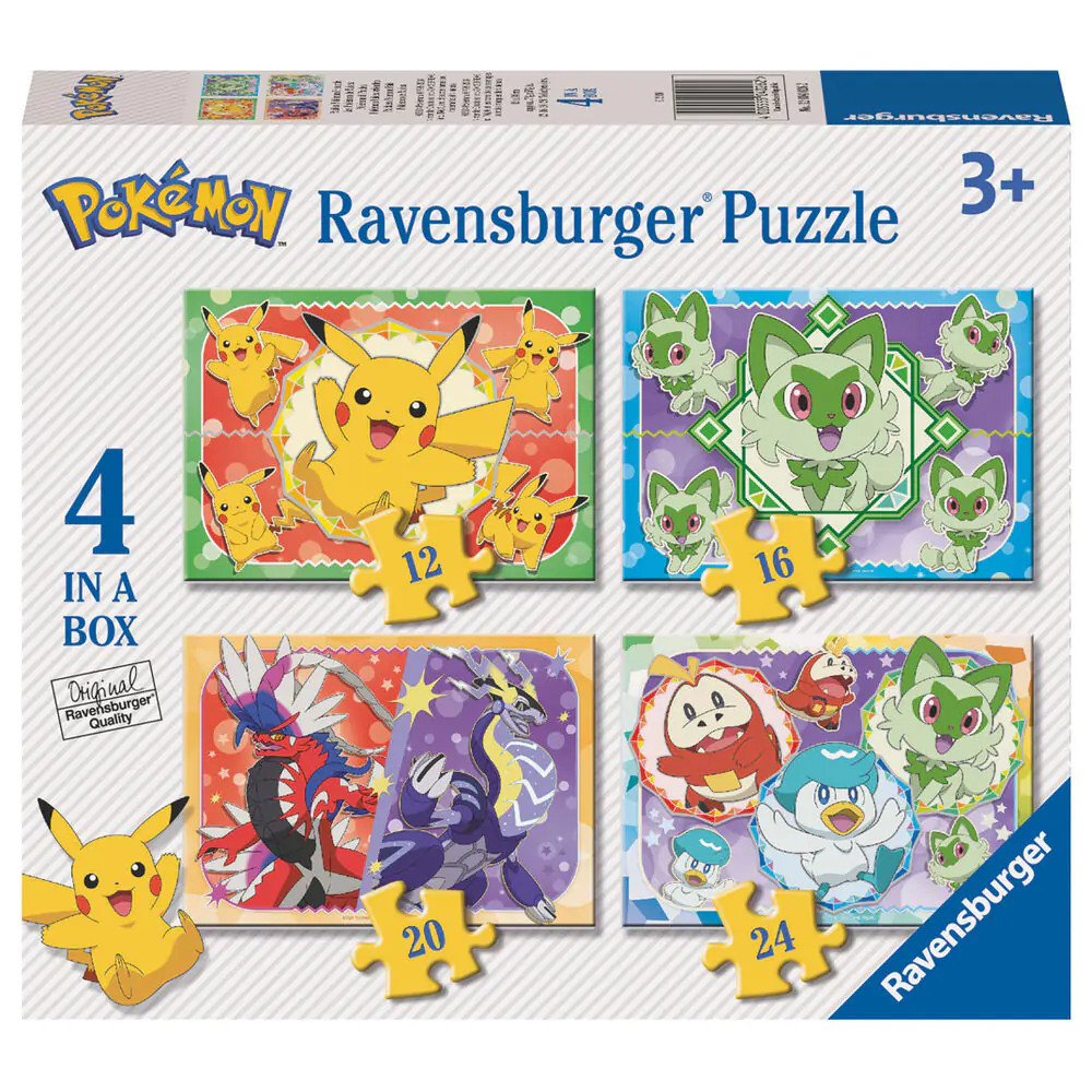 Pokemon Puzzle 12-16-20-24-teilig Produktfoto