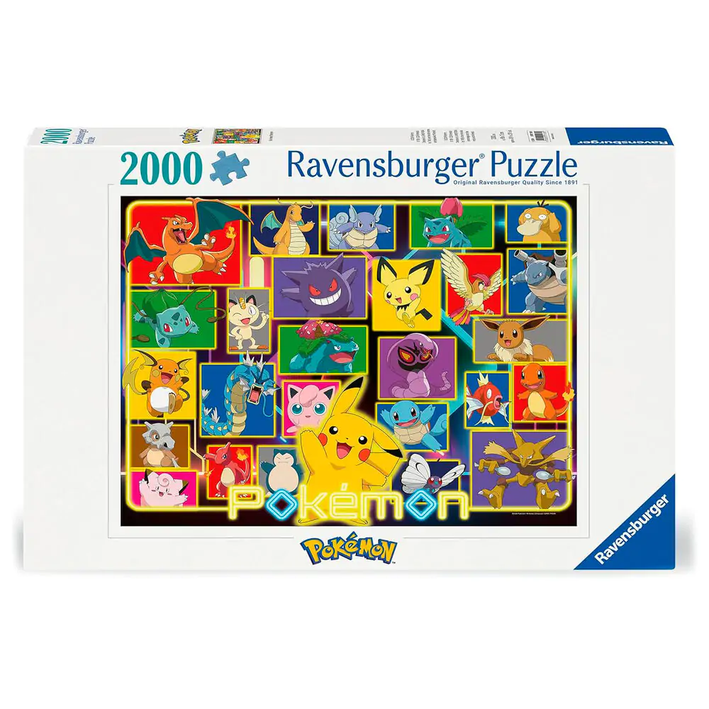 Pokemon Puzzle 2000-teilig Produktfoto