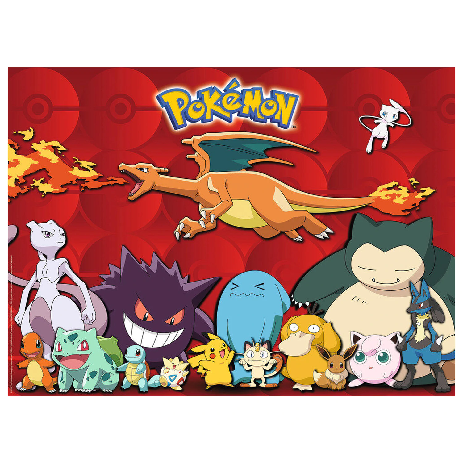 Pokémon Puzzle Meine liebsten Pokémon (100 Teile) Produktfoto