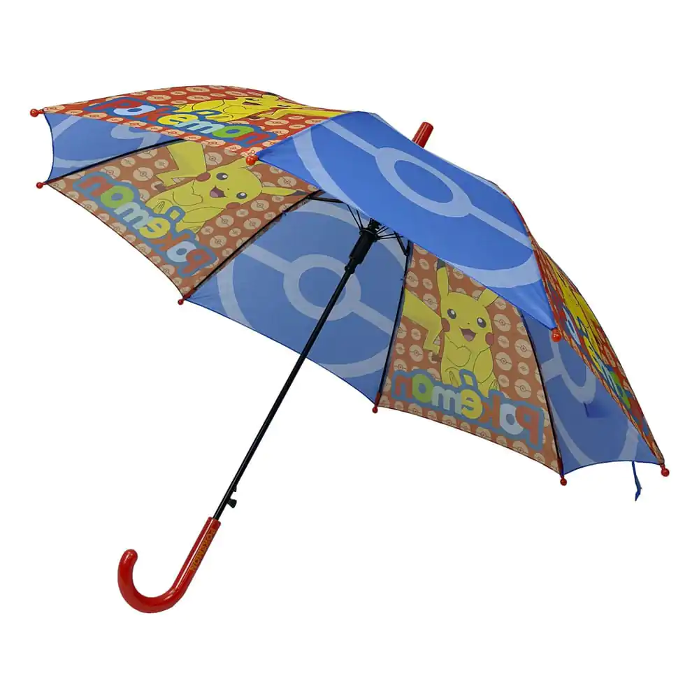 Pokemon Kinder-Regenschirm Red &amp; Blue Pikachu Produktfoto