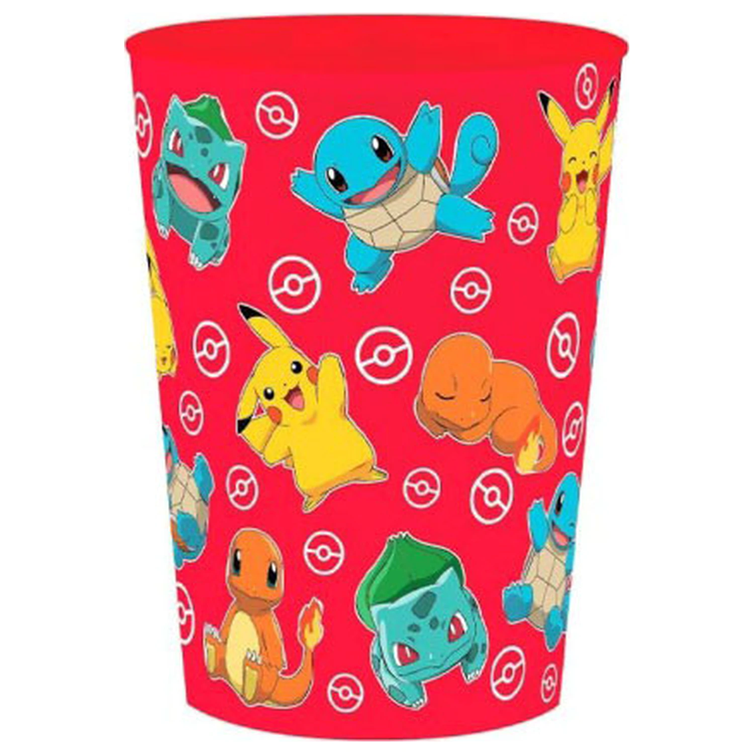 Pokémon Red Plastikbecher 250 ml Produktfoto