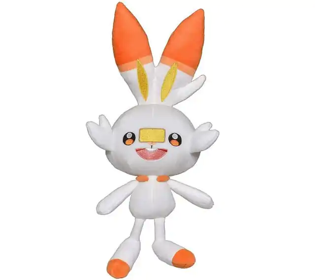Pokemon Scorbunny Plüschfigur 30 cm Produktfoto