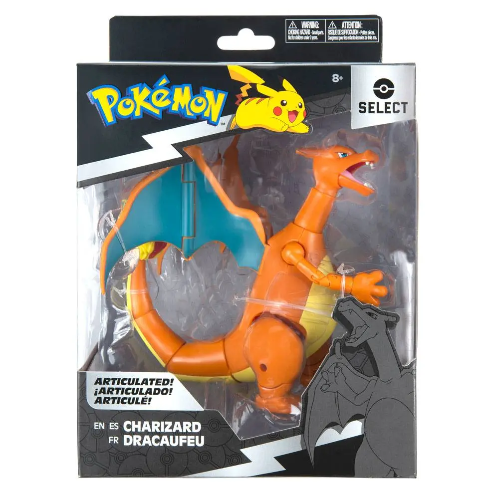 Pokémon Select Action Figur Charizard 15 cm Produktfoto