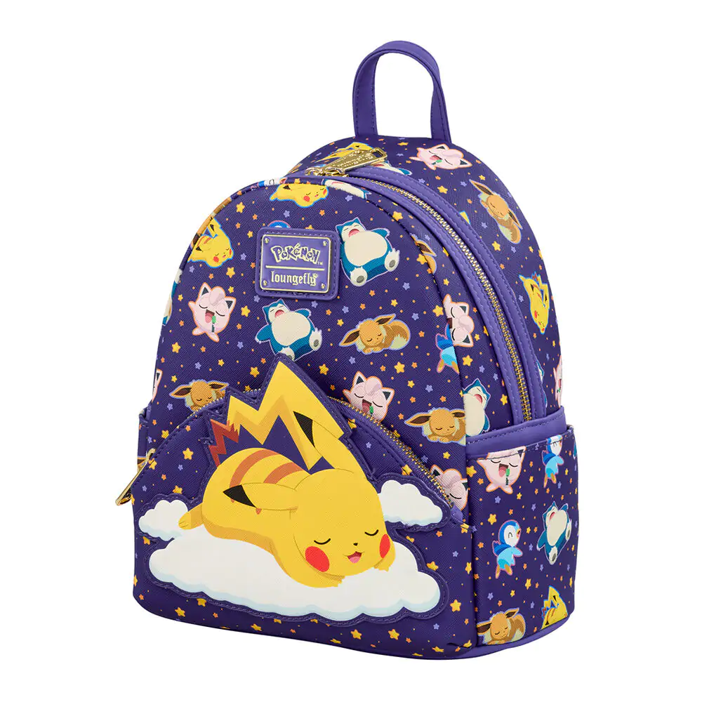 Loungefly Pokemon Sleeping Pikachu and Friends Rucksack Produktfoto