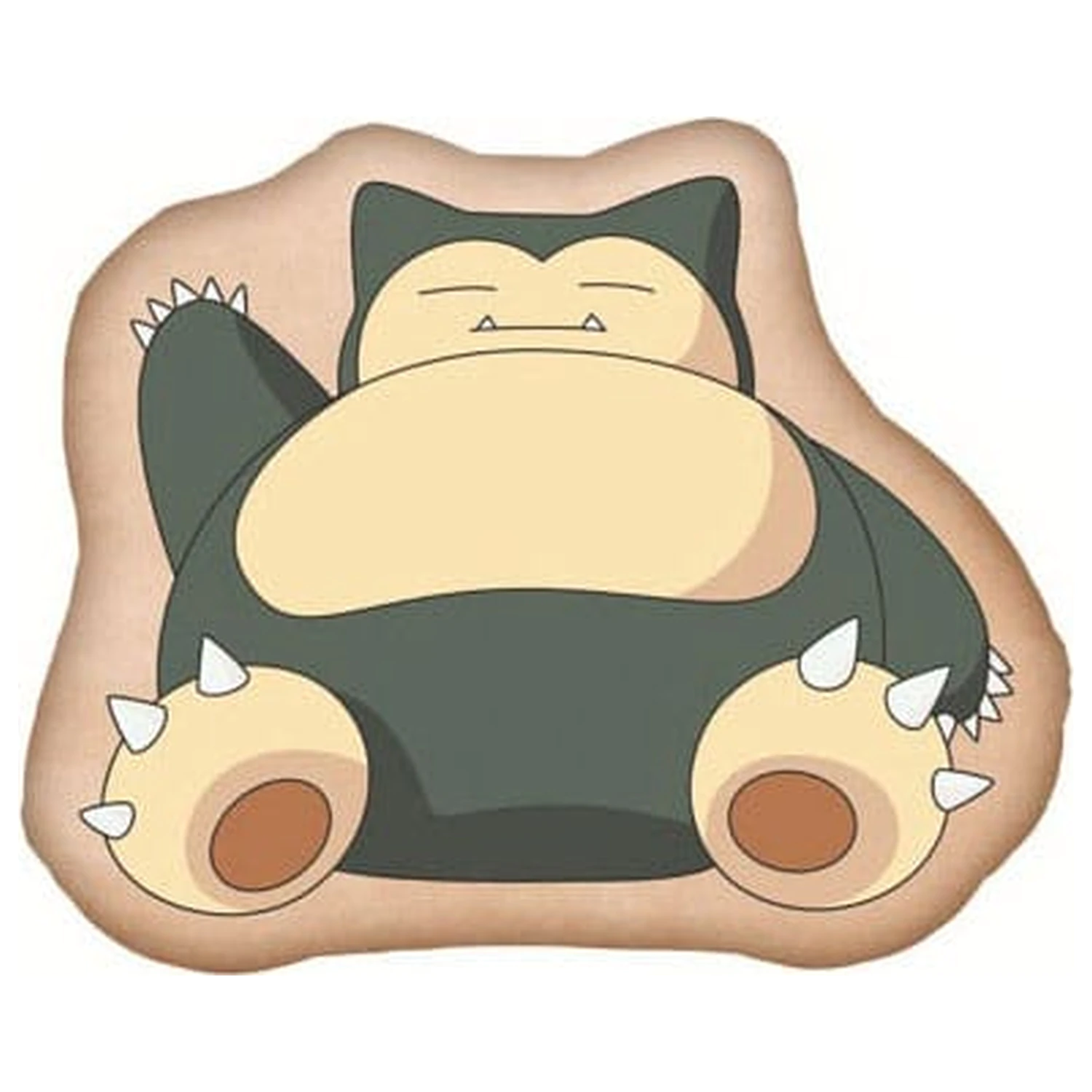 Pokemon Kissen Snorlax braun 36 cm Produktfoto