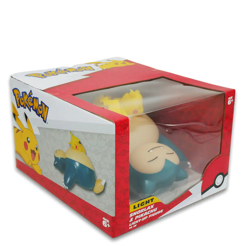 Pokémon LED Leuchte Relaxo und Pikachu Sleeping 25 cm termékfotó