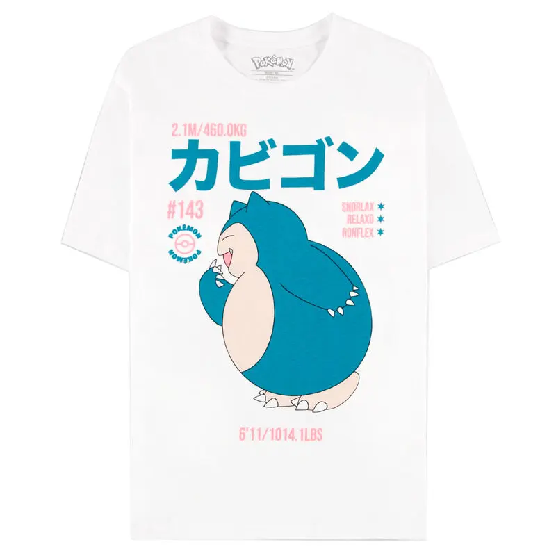 Pokemon Snorlax Damen T-Shirt Produktfoto