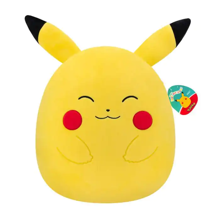 Pokémon Squishmallows Plüschfigur Happy Pikachu 35 cm Produktfoto