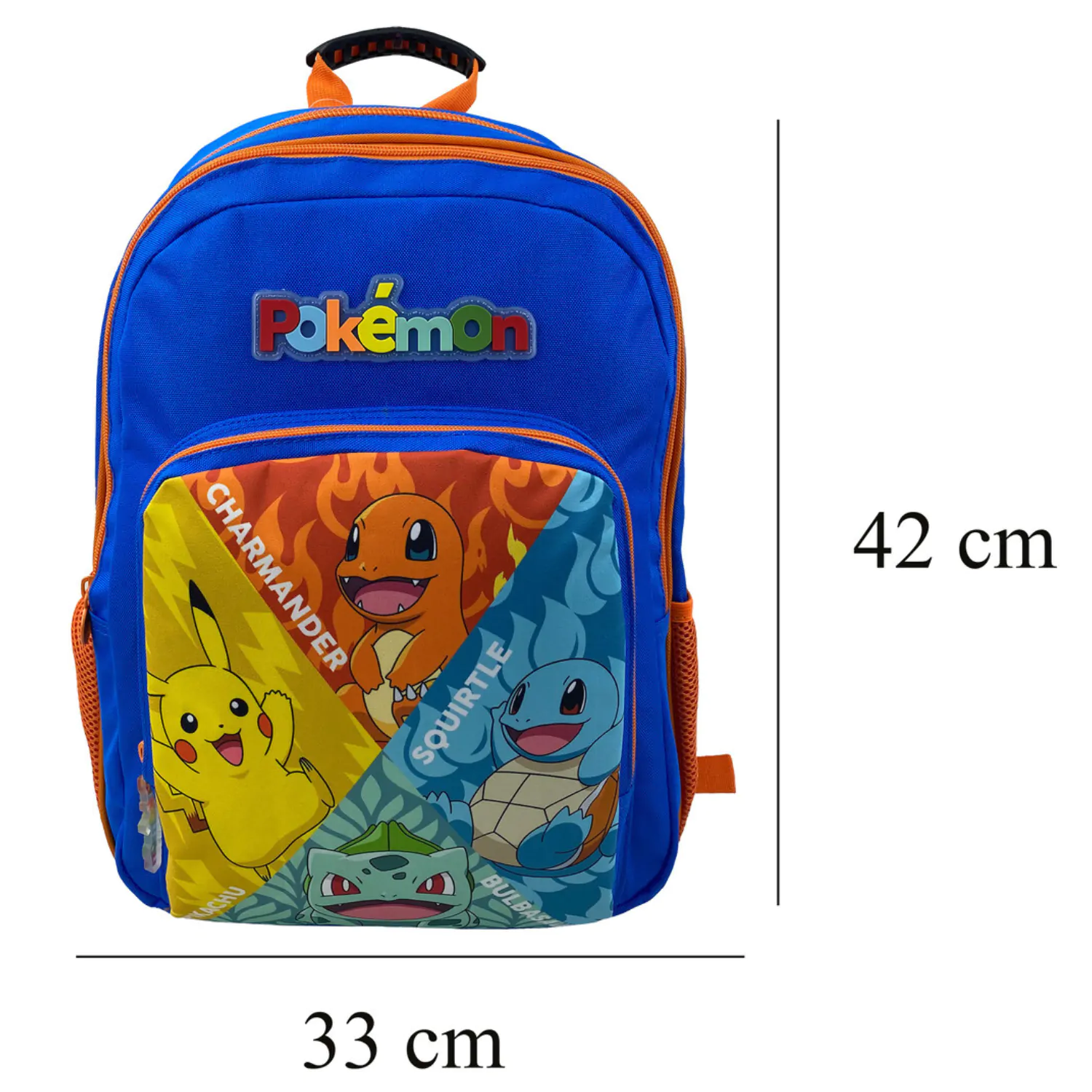 Pokemon Starters Anpassungsfähig Rucksack 43cm Produktfoto