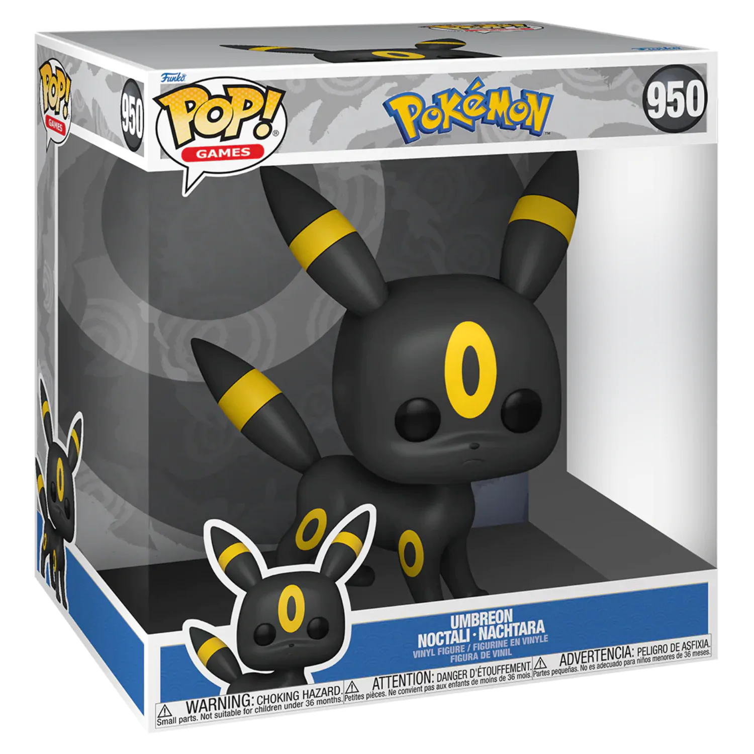 Pokemon Super Sized Jumbo Funko POP! Vinyl Figur Umbreon (EMEA) 25 cm Produktfoto