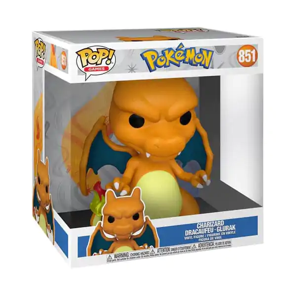 Pokemon Super Sized Jumbo Funko POP! Vinyl Figur Charizard (EMEA) 25 cm termékfotó