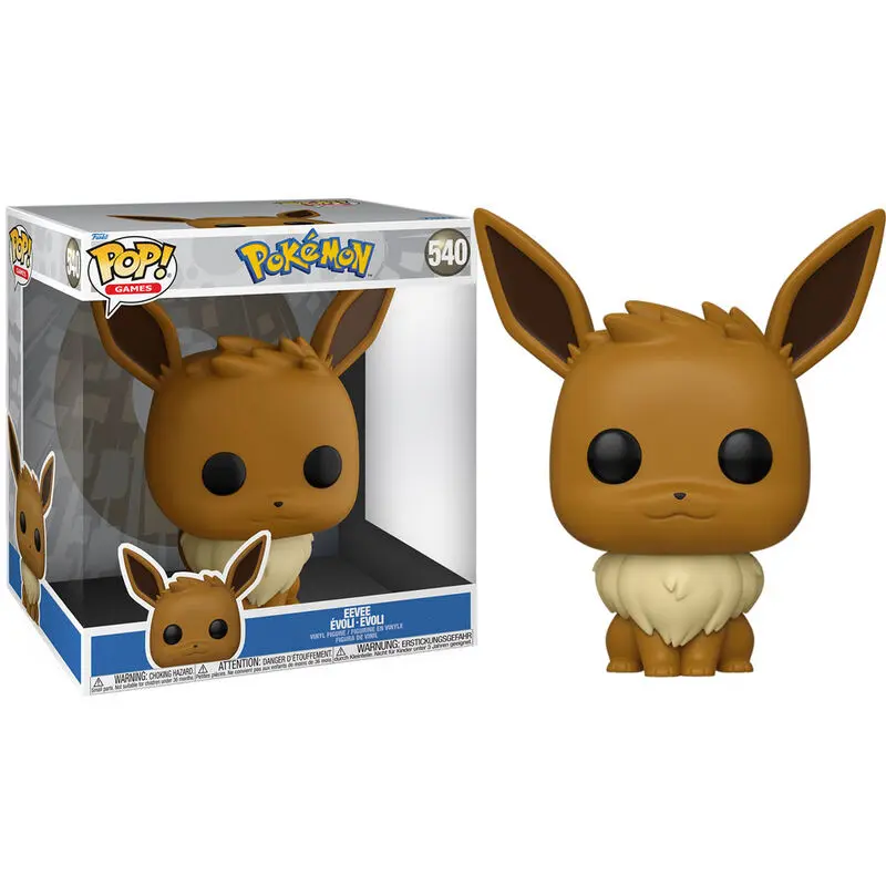 Pokemon Super Sized Jumbo POP! Vinyl Figur Eevee (EMEA) 25 cm termékfotó