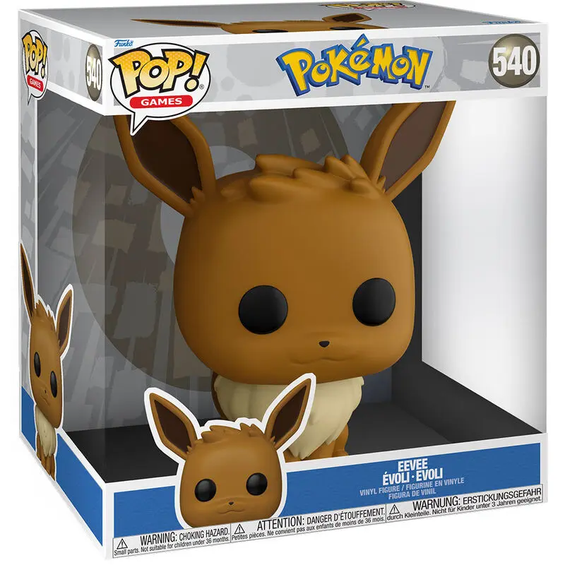 Pokemon Super Sized Jumbo POP! Vinyl Figur Eevee (EMEA) 25 cm termékfotó