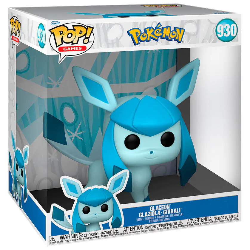 Pokemon Super Sized Jumbo POP! Vinyl Figur Glaceon (EMEA) 25 cm termékfotó