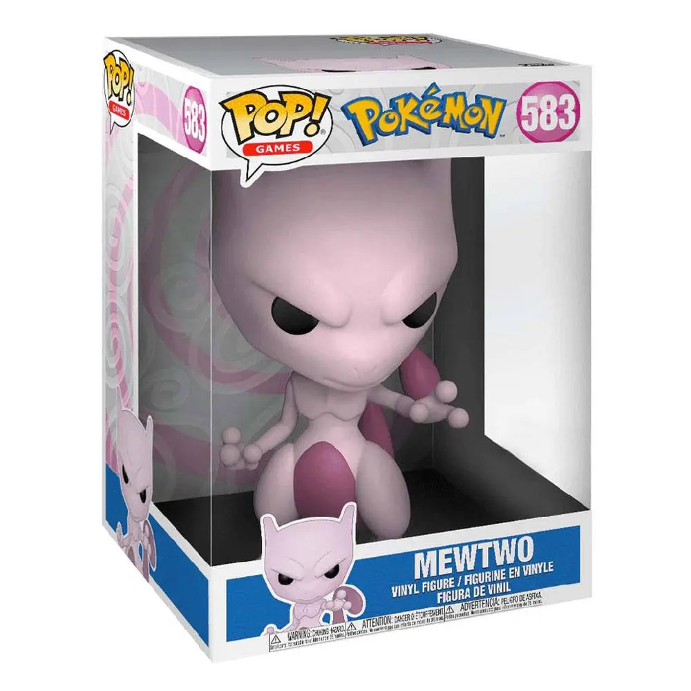 Pokemon Super Sized Jumbo POP! Vinyl Figur Mewtwo (EMEA) 25 cm termékfotó