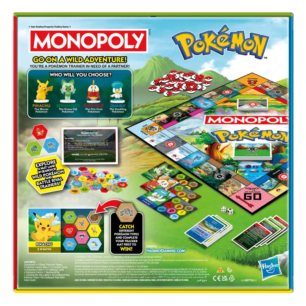 Pokémon Brettspiel Monopoly *Englische Version* Produktfoto