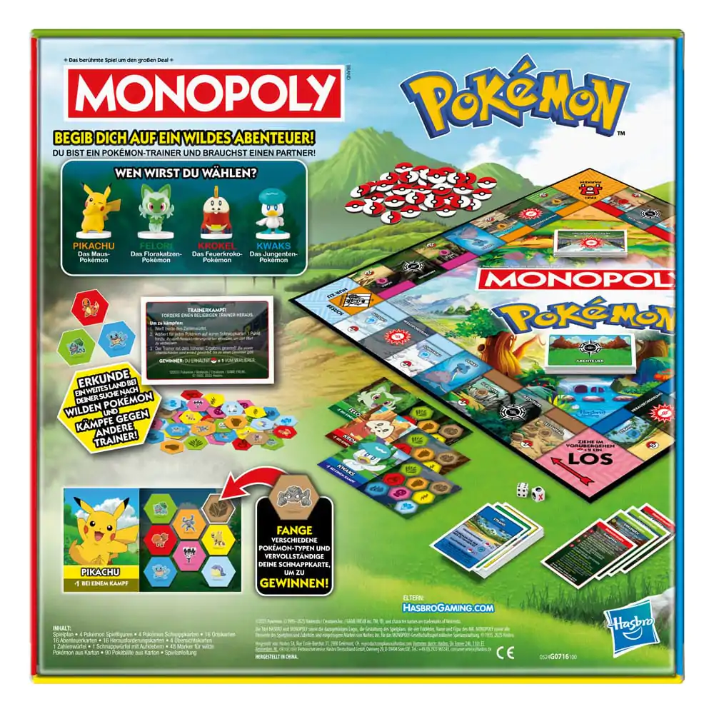 Pokémon Brettspiel Monopoly *Deutsche Version* Produktfoto