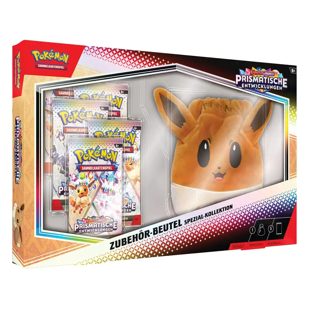 Pokémon TCG Accessory Pouch Kollektion Evoli *German Version* Produktfoto