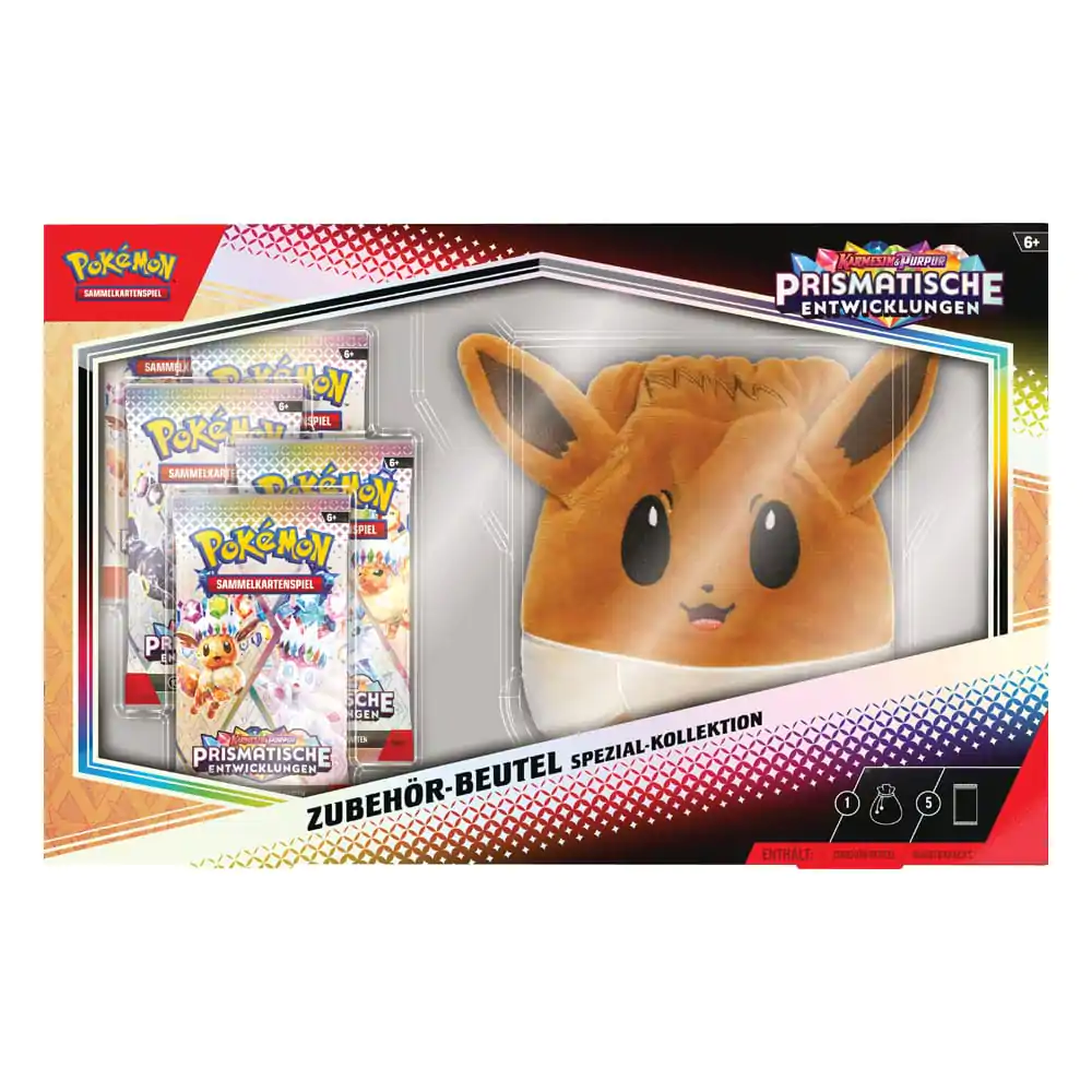 Pokémon TCG Accessory Pouch Kollektion Evoli *German Version* Produktfoto