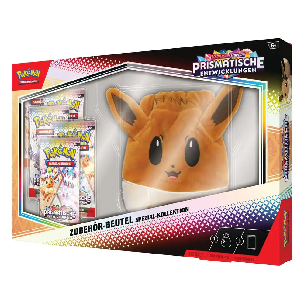 Pokémon TCG Accessory Pouch Kollektion Evoli *German Version* Produktfoto
