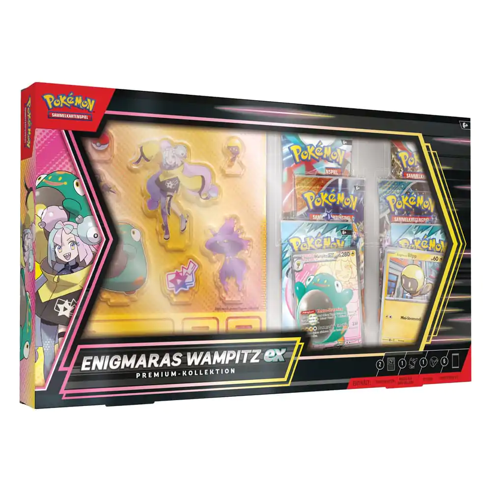 Pokémon TCG EX Premium-Kollektion Einigmaras Wampitz 2025 *Deutsche Version* Produktfoto