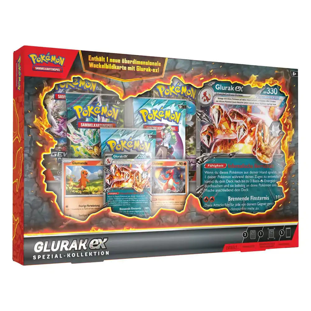 Pokémon TCG Spezial-Kollektion Glurak 2025 *Deutsche Version* Produktfoto