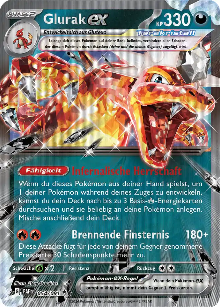 Pokémon TCG Spezial-Kollektion Glurak 2025 *Deutsche Version* Produktfoto