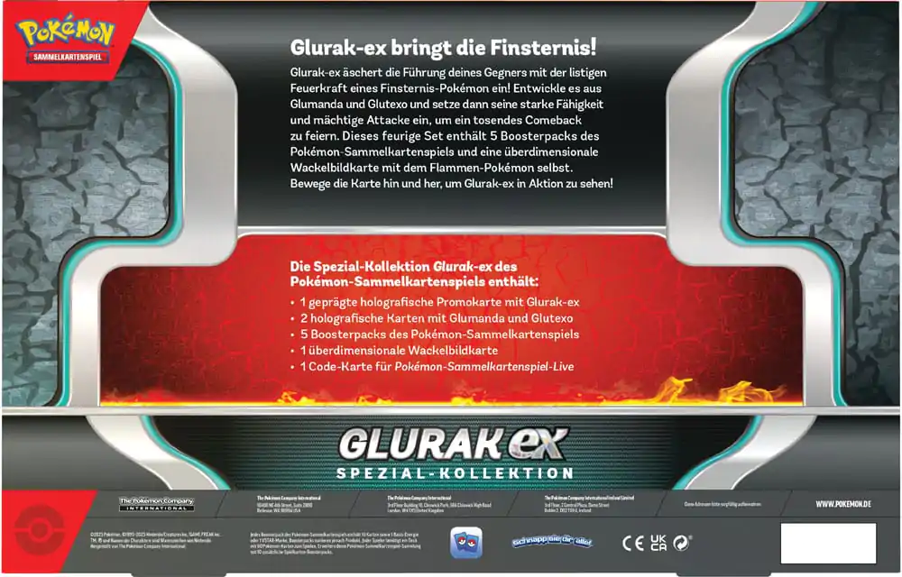 Pokémon TCG Spezial-Kollektion Glurak 2025 *Deutsche Version* Produktfoto