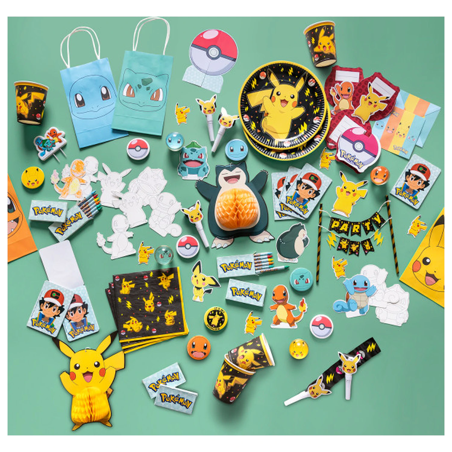 Pokémon Thunder Gummiball, 4er-Pack Produktfoto