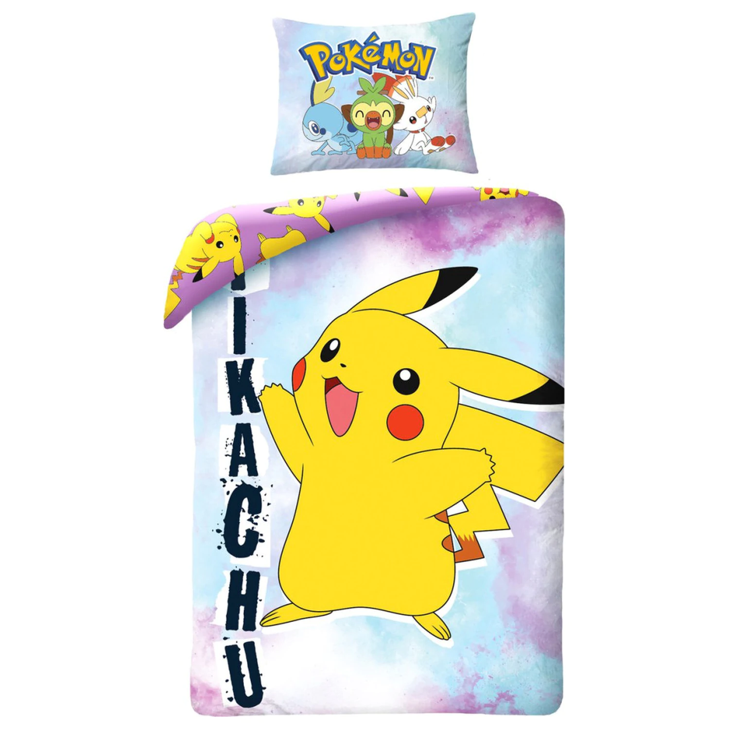 Pokemon Tie-Dye Bettbezug Produktfoto