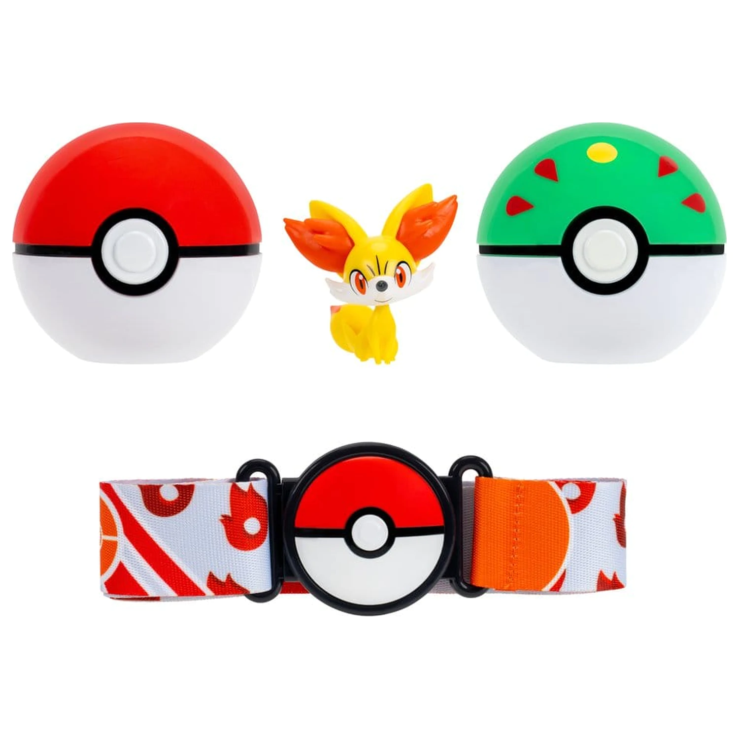 Pokémon Spielzeug Clip 'n' Go Gürtel Set Fennekin Produktfoto