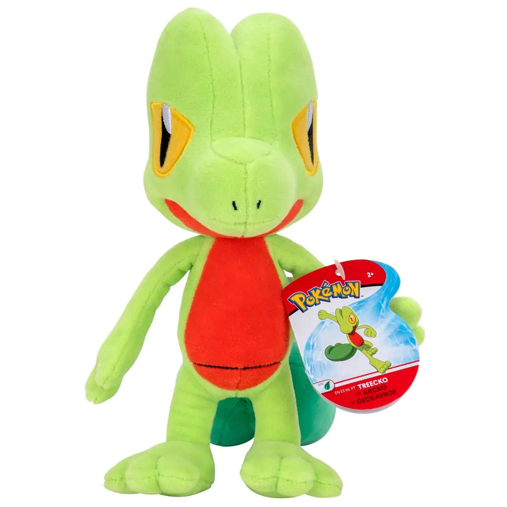 Pokemon Treecko Plüschfigur 20cm Produktfoto