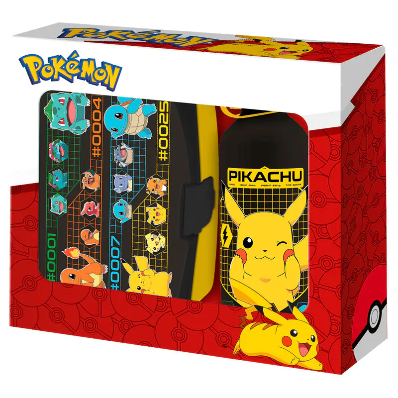 Pokemon Lunchbox + Aluminium Flasche 500ml termékfotó