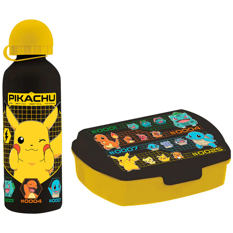 Pokemon Lunchbox + Aluminium Flasche 500ml termékfotó