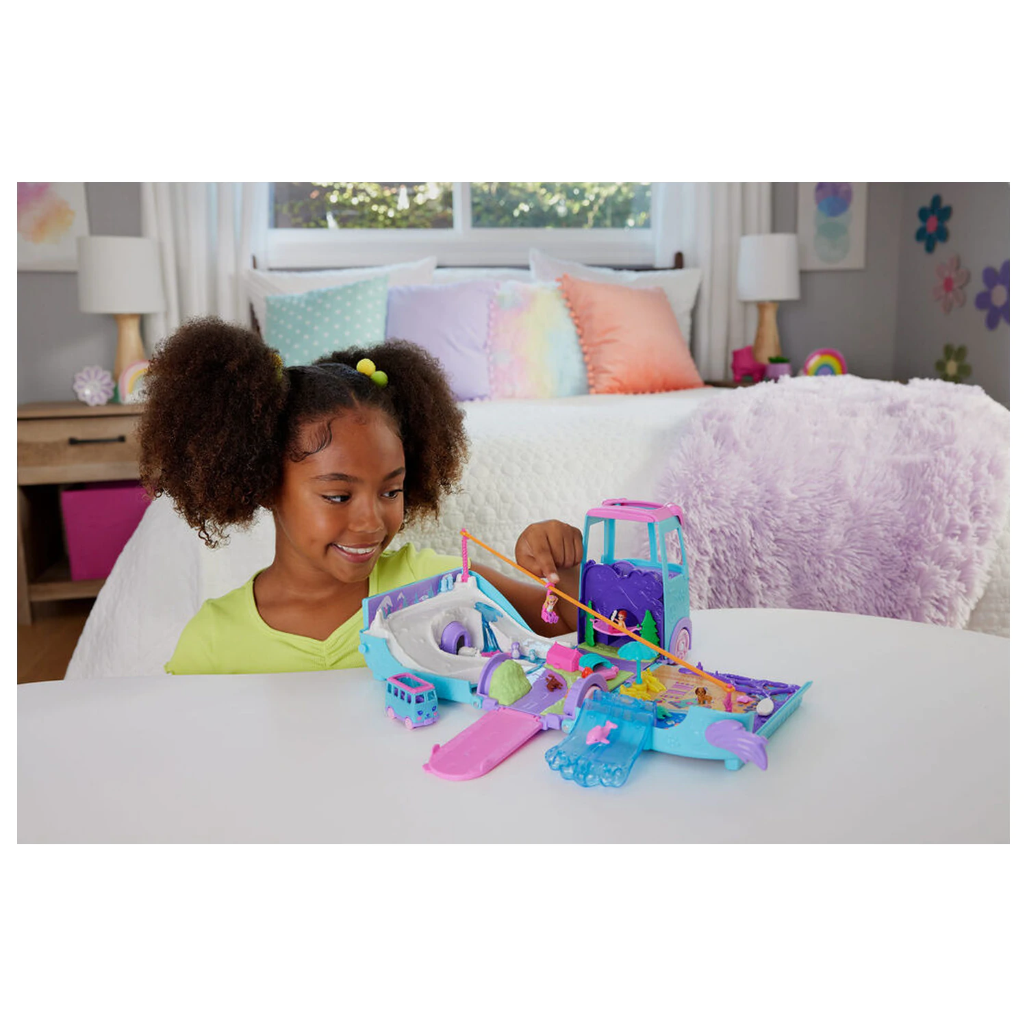 Polly Pocket Animal Adventure Van Spielset Produktfoto