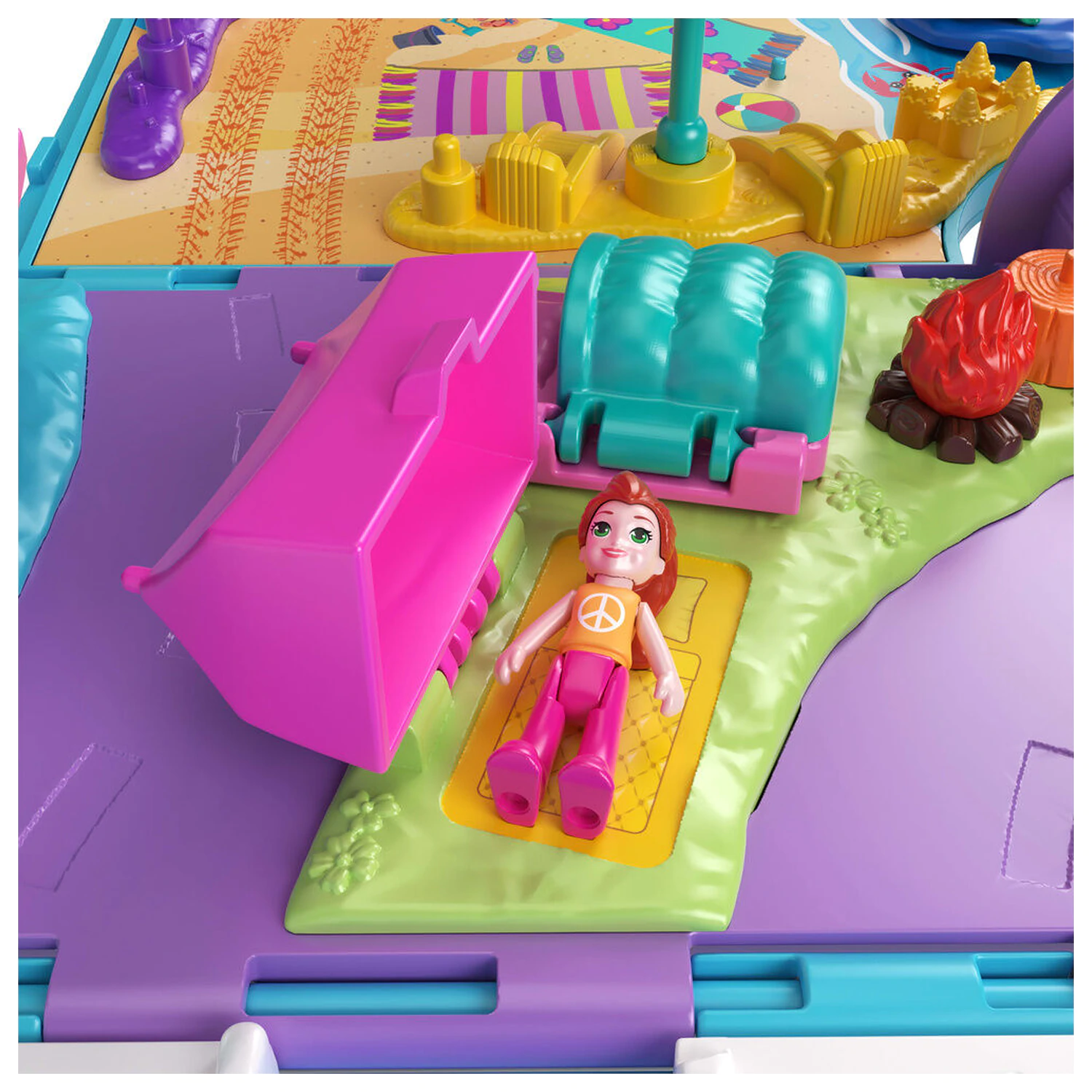Polly Pocket Animal Adventure Van Spielset Produktfoto