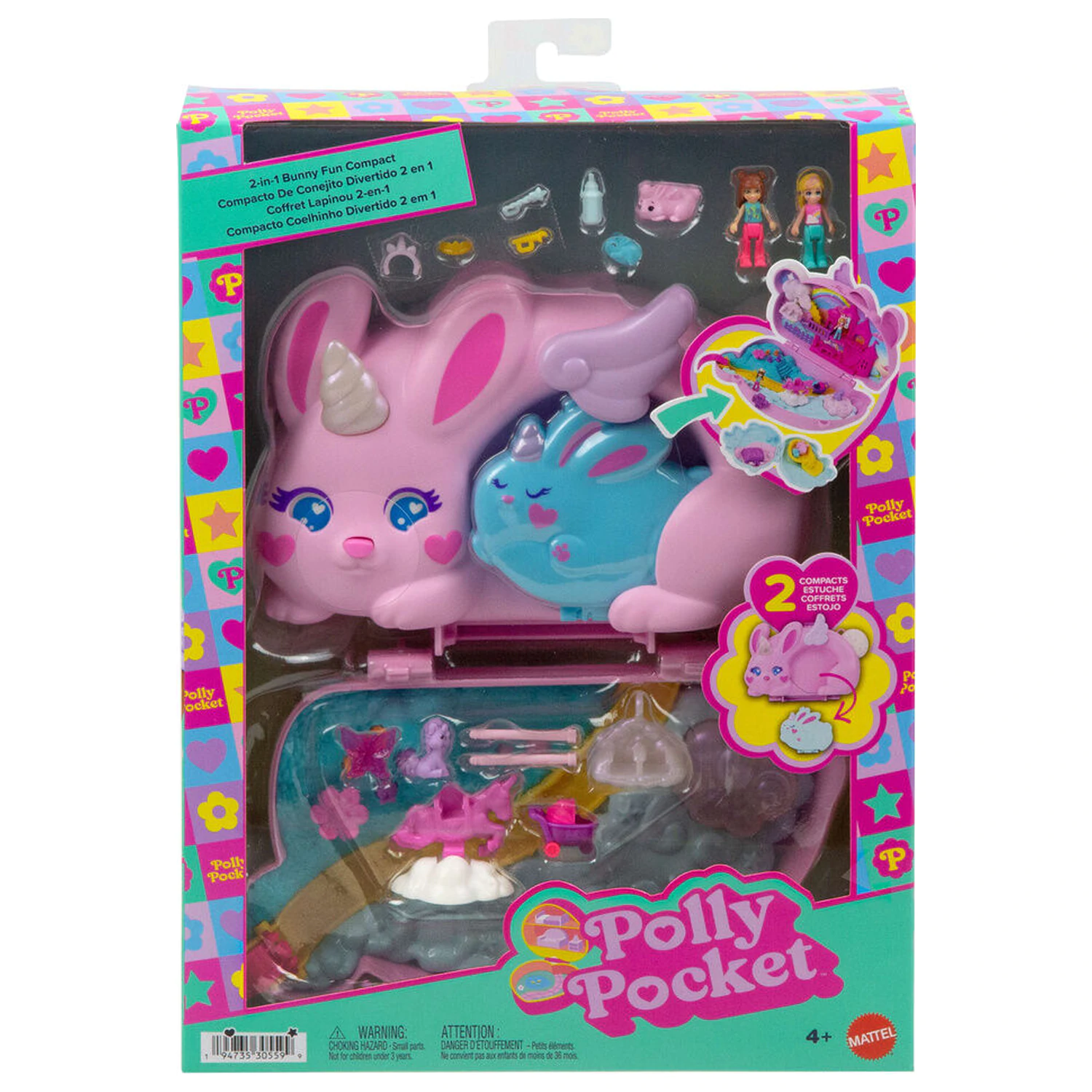 Polly Pocket Bunny Spielset Produktfoto