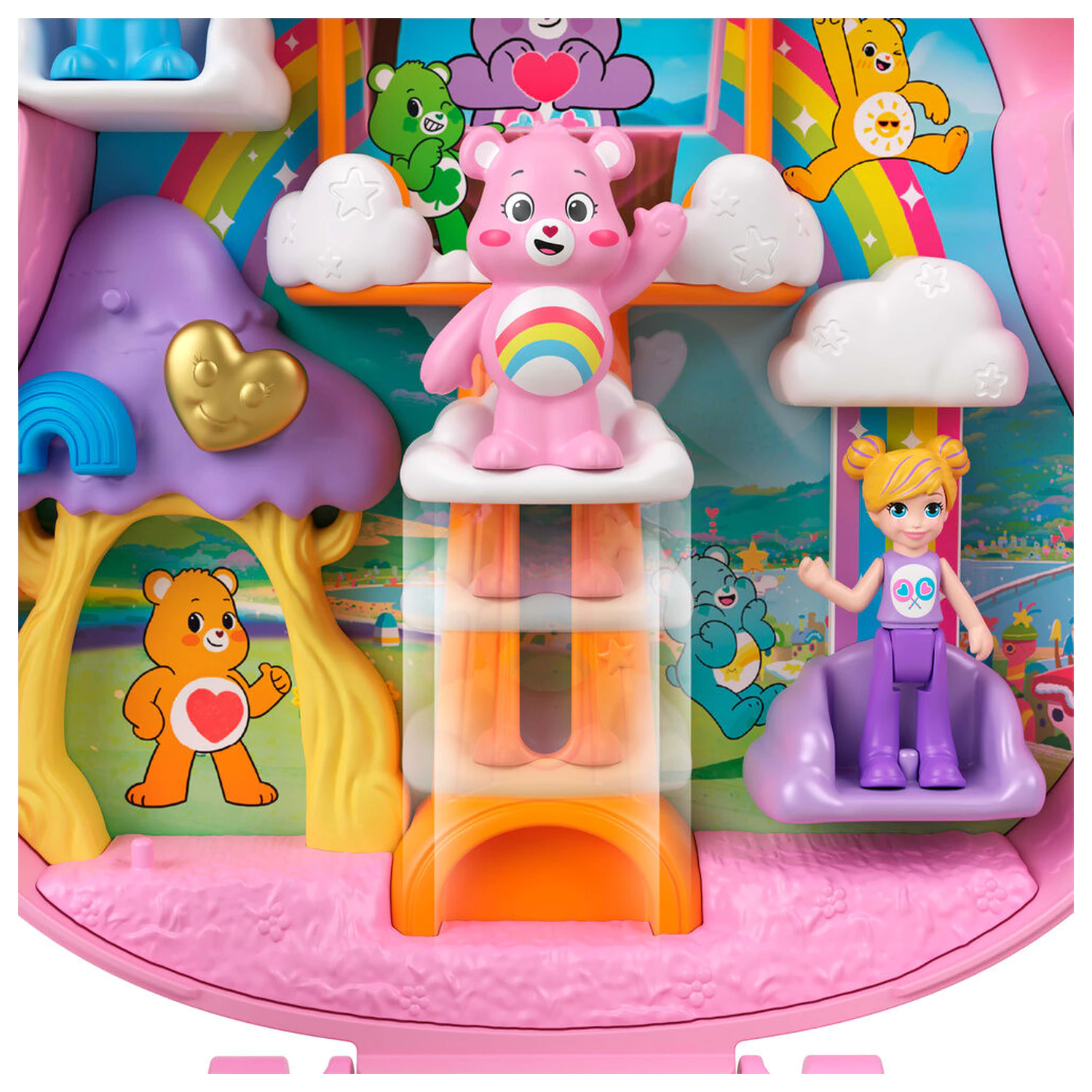 Polly Pocket Care Bears Brust Spielset Produktfoto