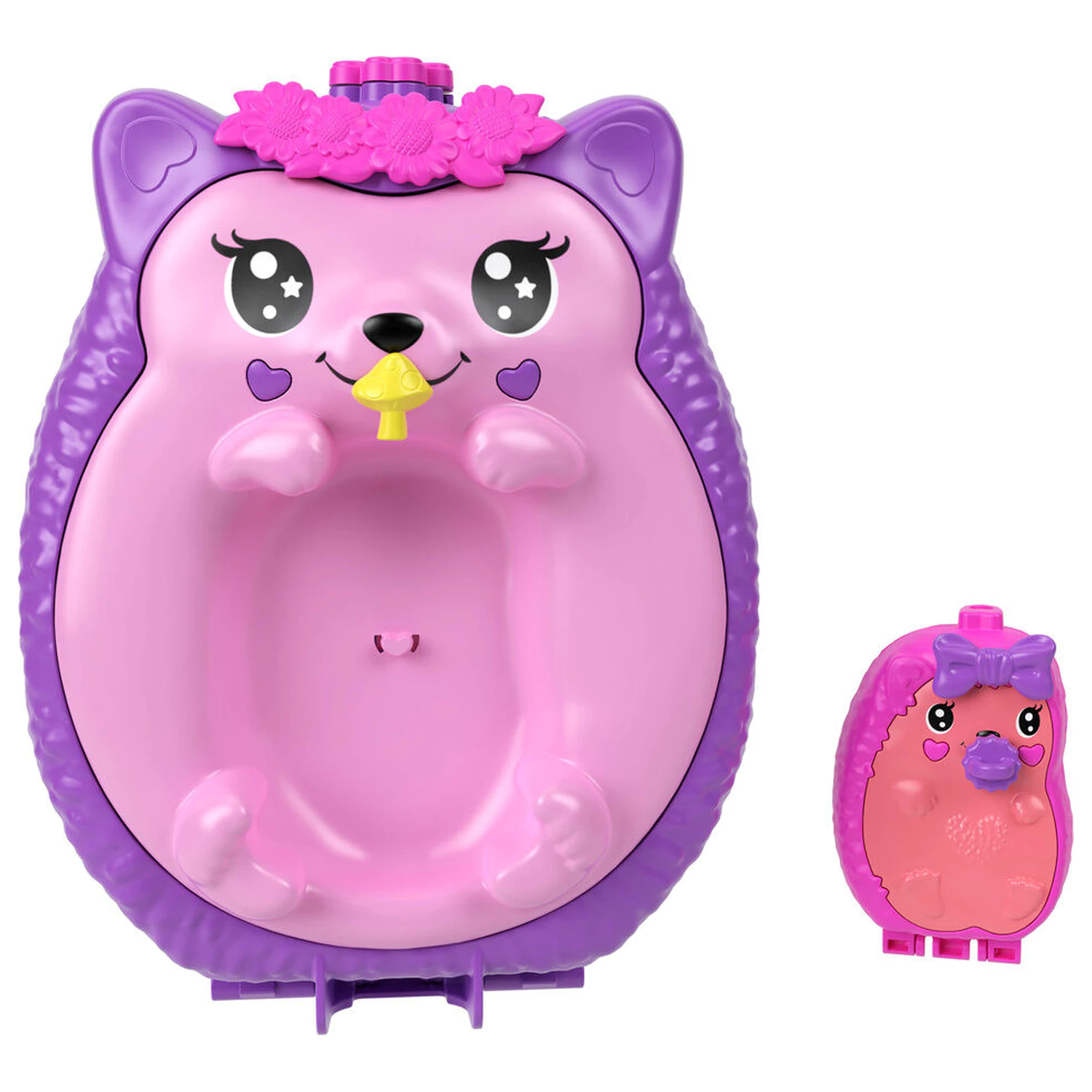 Polly Pocket Mama Hedgehog und Baby Spielset Produktfoto