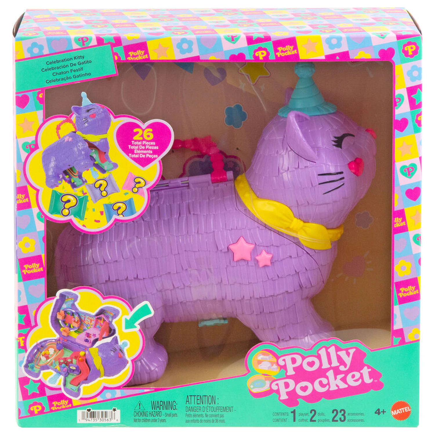 Polly Pocket Partyland Cat Spielset Produktfoto