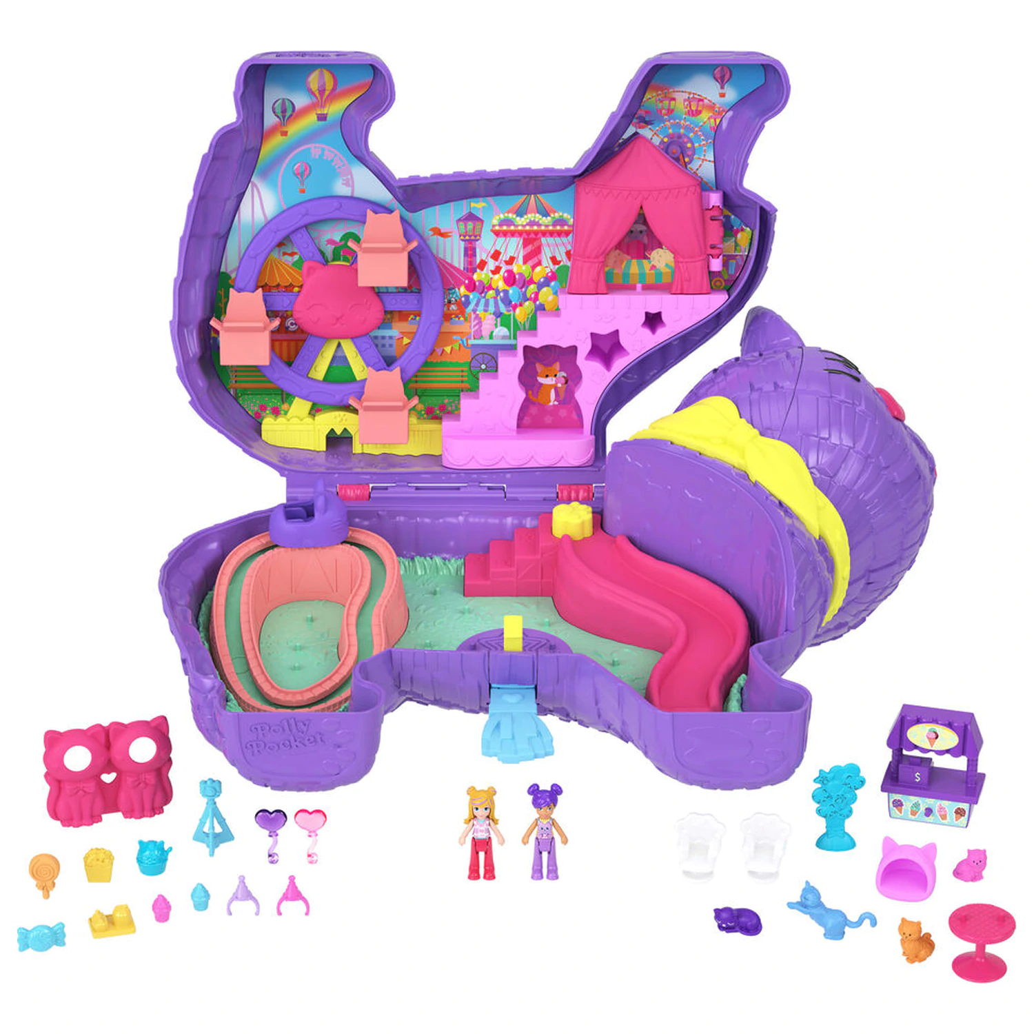 Polly Pocket Partyland Cat Spielset Produktfoto