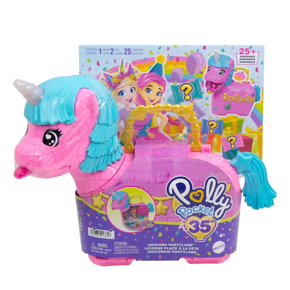 Polly Pocket Partyland Unicorn chest Spielset termékfotó