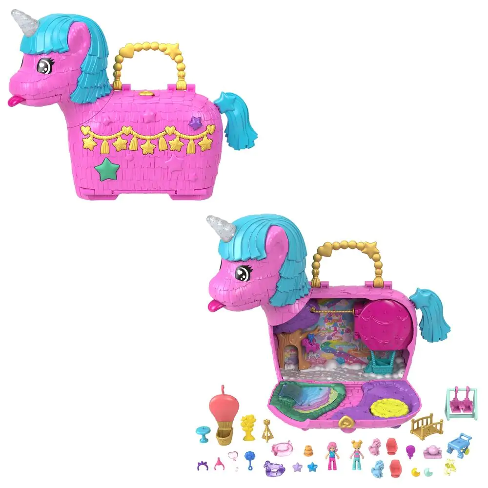 Polly Pocket Partyland Unicorn chest Spielset termékfotó