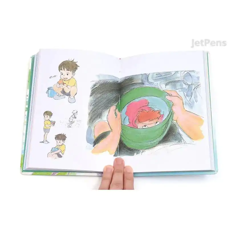 Ponyo - Das große Abenteuer am Meer Skizzenbuch Ponyo & Sosuke Flexi termékfotó