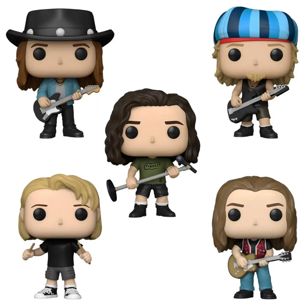Pearl Jam POP! Rocks Vinyl Figuren 5er-Pack 9 cm Produktfoto