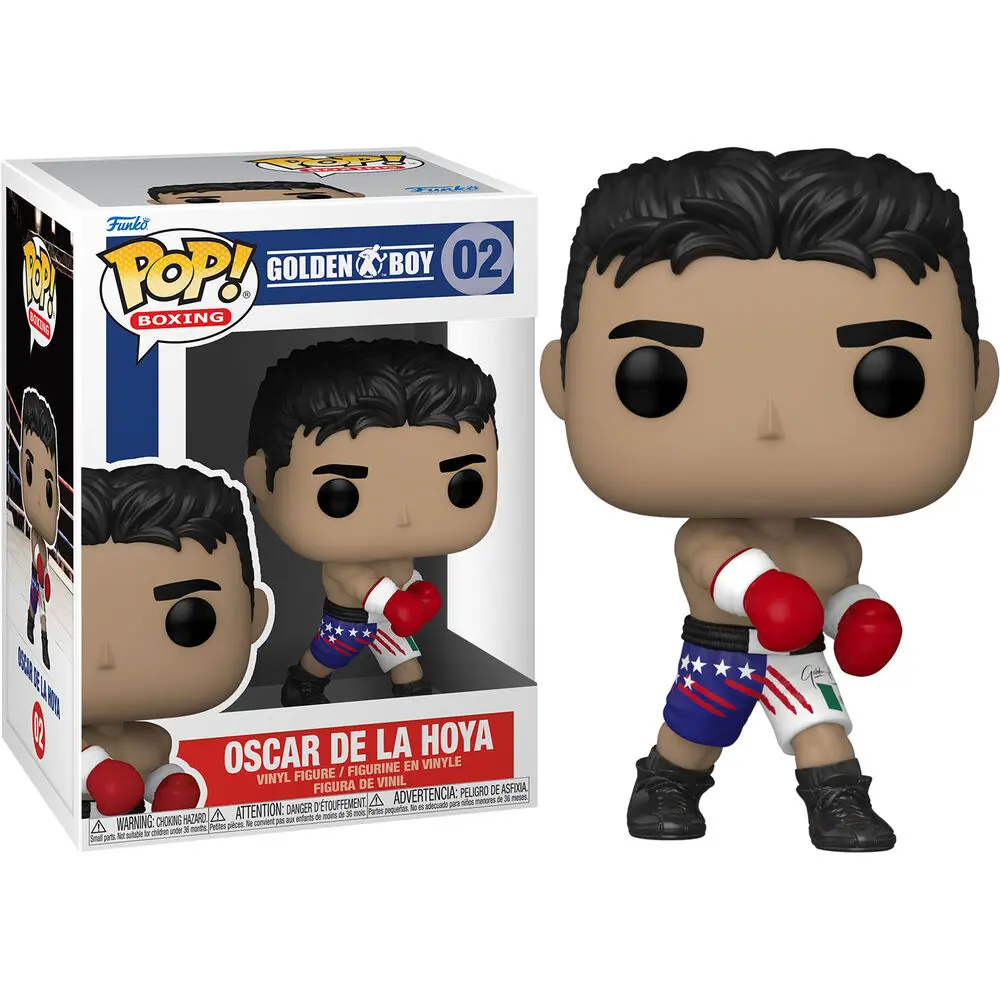 Boxing POP! Sports Vinyl Figur Oscar De La Hoya 9 cm termékfotó