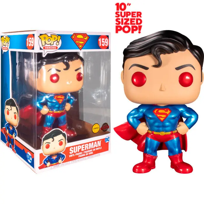 Figura POP DC Comics Superman Exclusive Chase 25cm termékfotó