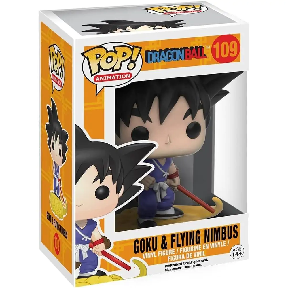 Dragon Ball Z POP! Animation Vinyl Figur Goku auf Jindujun 9 cm termékfotó